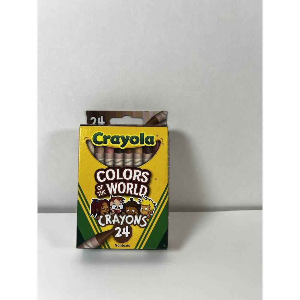 Crayola Colors of the World Crayons | 24pk Multicultural Shades | NEW SEALED